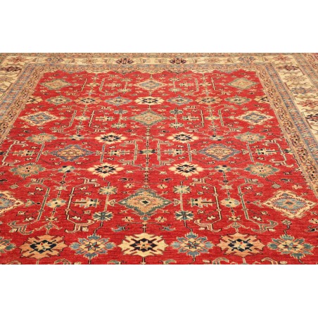 Tappeto Kazak Fine Pakistan marrone giallo 278x354