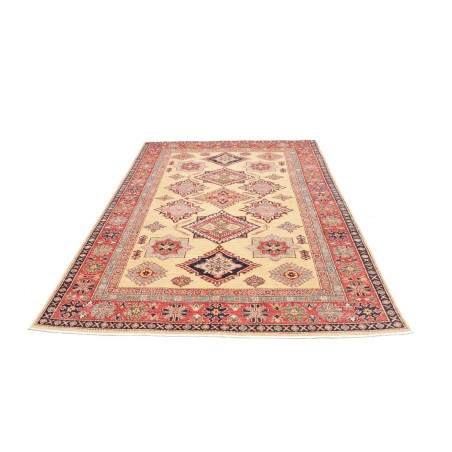 Tappeto Kazak Fine Pakistan marrone grigio 168x233