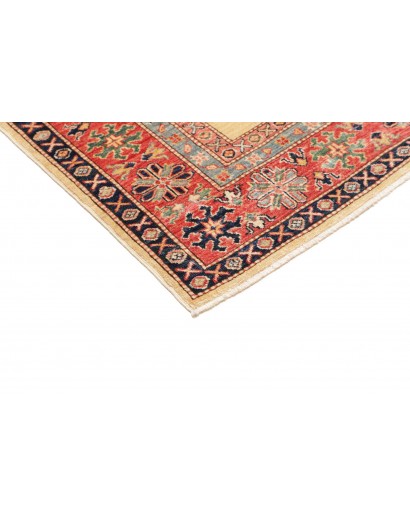 Tappeto Kazak Fine Pakistan marrone grigio 168x233