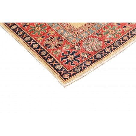 Tappeto Kazak Fine Pakistan marrone grigio 168x233