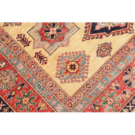 Tappeto Kazak Fine Pakistan marrone grigio 168x233