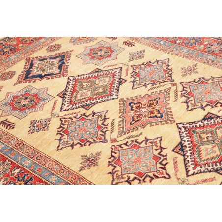 Tappeto Kazak Fine Pakistan marrone grigio 168x233