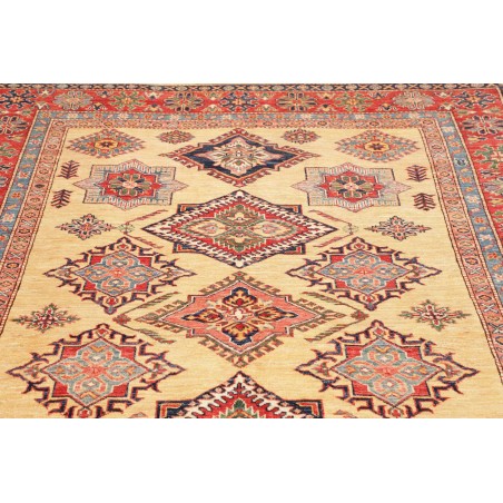 Tappeto Kazak Fine Pakistan marrone grigio 168x233