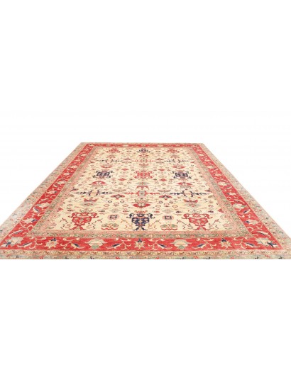 Tappeto Kazak Fine Pakistan giallo marrone 308x375