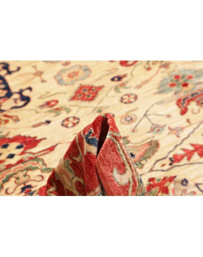 Tappeto Kazak Fine Pakistan giallo marrone 308x375