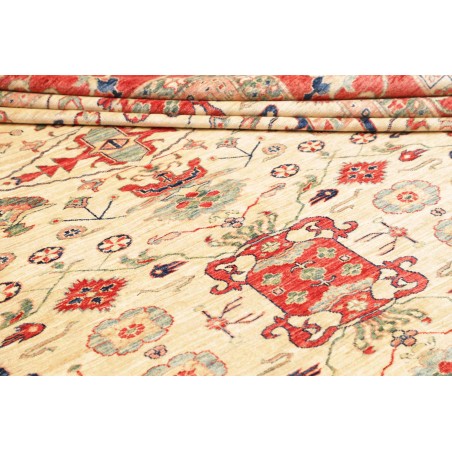 Tappeto Kazak Fine Pakistan giallo marrone 308x375