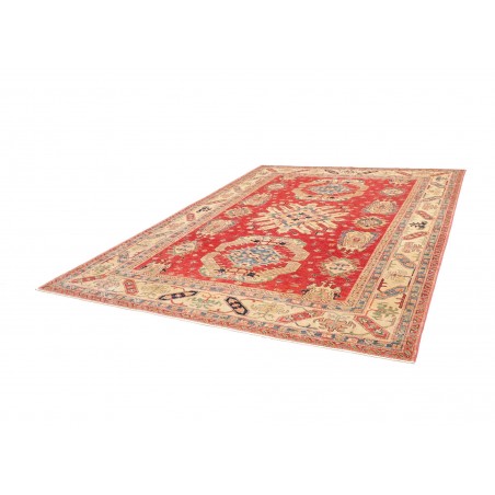 Tappeto Kazak Fine Pakistan marrone grigio 240x314