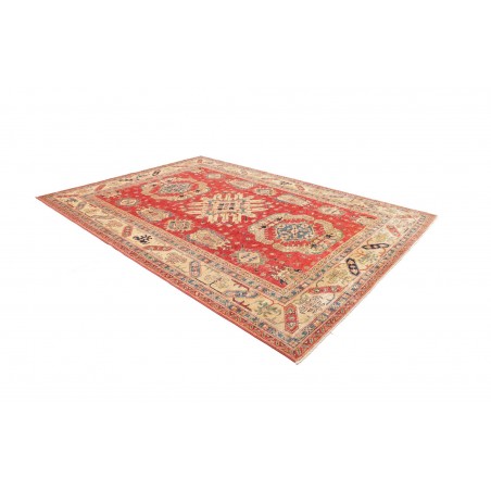 Tappeto Kazak Fine Pakistan marrone grigio 240x314