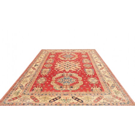 Tappeto Kazak Fine Pakistan marrone grigio 240x314