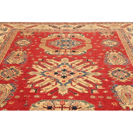 Tappeto Kazak Fine Pakistan marrone grigio 240x314