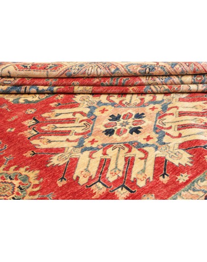 Tappeto Kazak Fine Pakistan marrone grigio 240x314