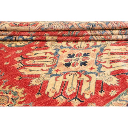 Tappeto Kazak Fine Pakistan marrone grigio 240x314