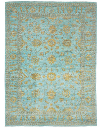 Tappeto Zigler Fine Pakistan azzurro bianco 285x390