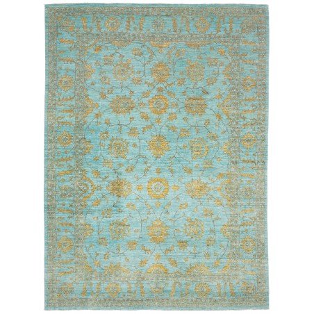 Tappeto Zigler Fine Pakistan azzurro bianco 285x390