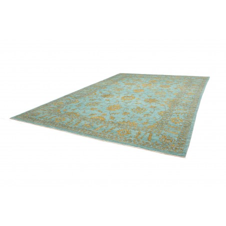 Tappeto Zigler Fine Pakistan azzurro bianco 285x390