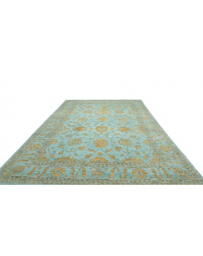 Tappeto Zigler Fine Pakistan azzurro bianco 285x390