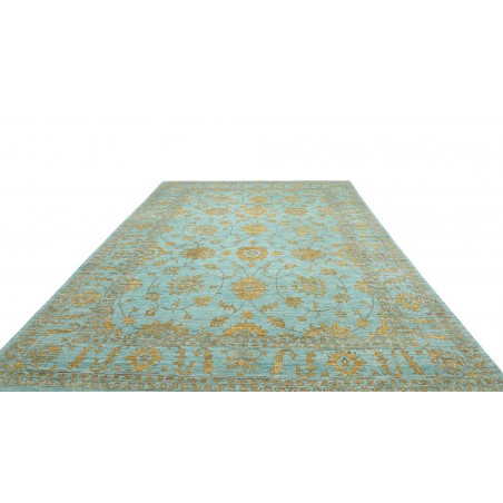 Tappeto Zigler Fine Pakistan azzurro bianco 285x390