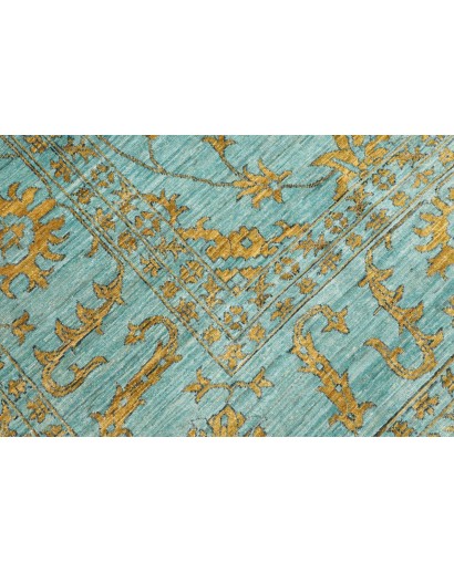 Tappeto Zigler Fine Pakistan azzurro bianco 285x390