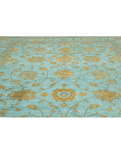Tappeto Zigler Fine Pakistan azzurro bianco 285x390