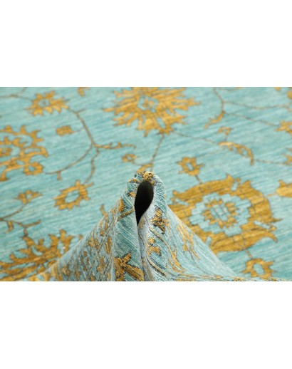 Tappeto Zigler Fine Pakistan azzurro bianco 285x390