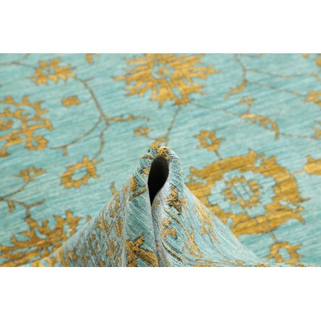 Tappeto Zigler Fine Pakistan azzurro bianco 285x390
