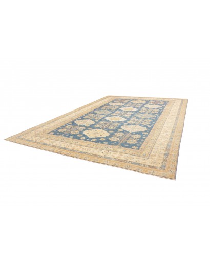 Tappeto Kazak Fine Pakistan beige giallo 308x424