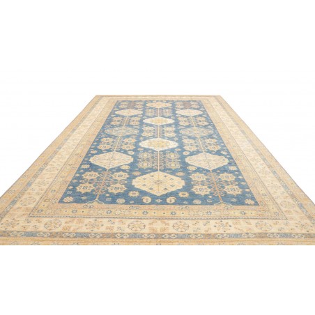 Tappeto Kazak Fine Pakistan beige giallo 308x424