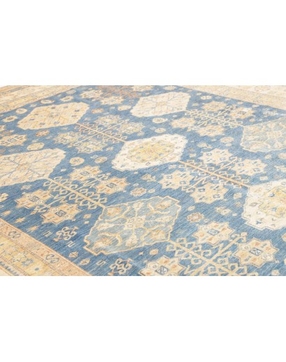 Tappeto Kazak Fine Pakistan beige giallo 308x424