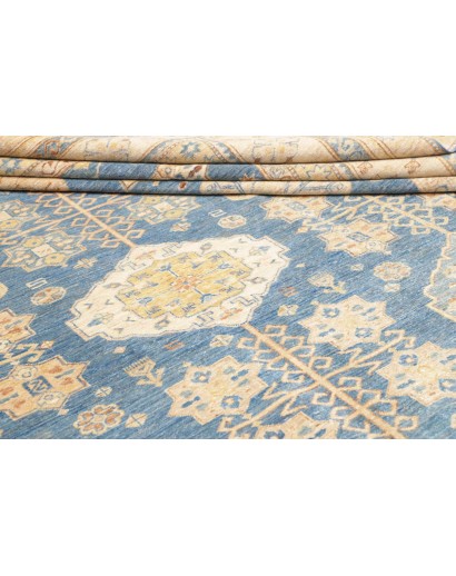Tappeto Kazak Fine Pakistan beige giallo 308x424