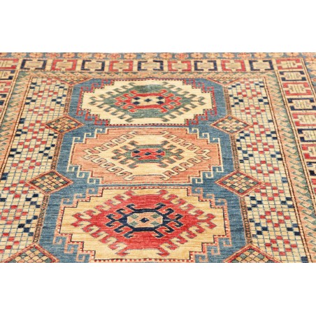 Tappeto Kazak Fine Pakistan beige grigio 146x205