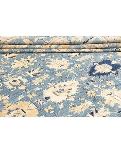 Tappeto Kazak Fine Pakistan beige grigio 267x367