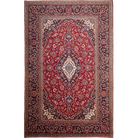 Tappeto Ardakan Persia marrone giallo 198x300