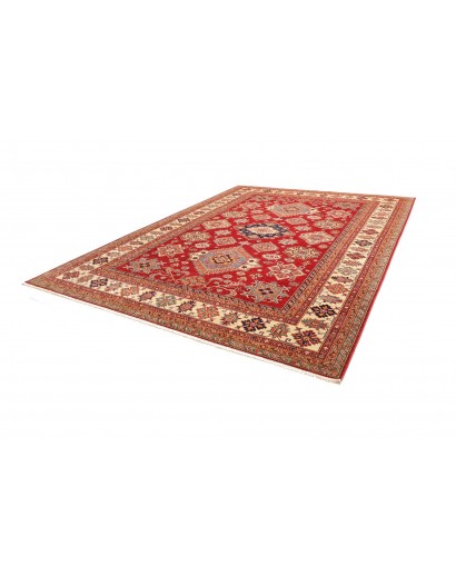 Tappeto Kazak Fine Pakistan marrone giallo 280x370