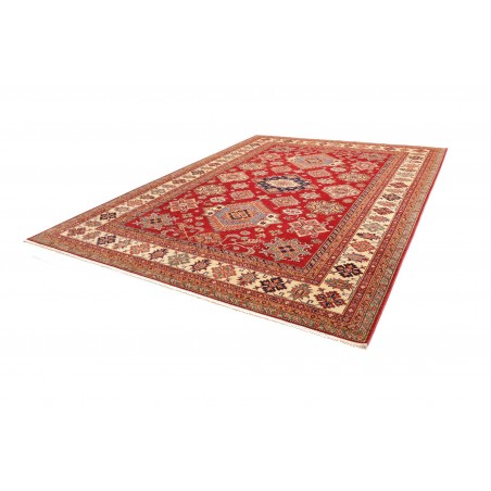 Tappeto Kazak Fine Pakistan marrone giallo 280x370