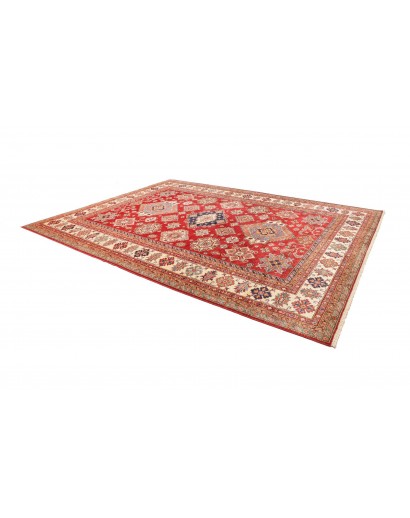 Tappeto Kazak Fine Pakistan marrone giallo 280x370