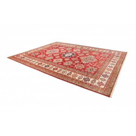 Tappeto Kazak Fine Pakistan marrone giallo 280x370