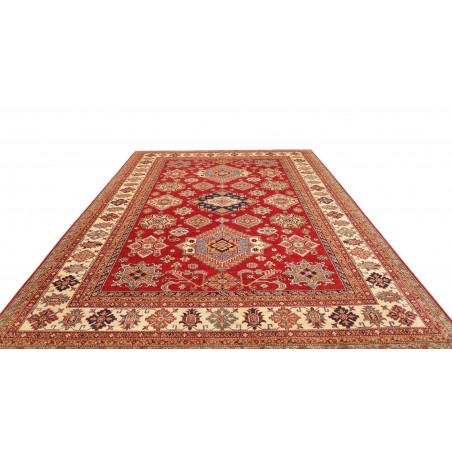 Tappeto Kazak Fine Pakistan marrone giallo 280x370