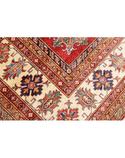 Tappeto Kazak Fine Pakistan marrone giallo 280x370