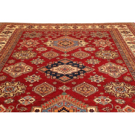 Tappeto Kazak Fine Pakistan marrone giallo 280x370