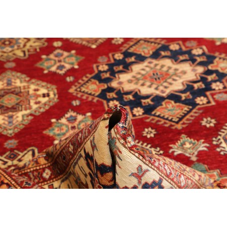 Tappeto Kazak Fine Pakistan marrone giallo 280x370