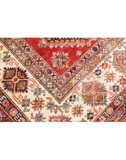 Tappeto Kazak Fine Pakistan marrone grigio 297x410