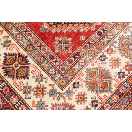 Tappeto Kazak Fine Pakistan marrone grigio 297x410