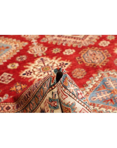 Tappeto Kazak Fine Pakistan marrone grigio 297x410