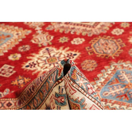 Tappeto Kazak Fine Pakistan marrone grigio 297x410