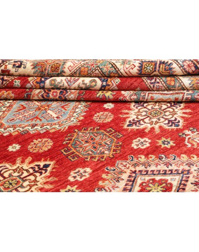 Tappeto Kazak Fine Pakistan marrone grigio 297x410