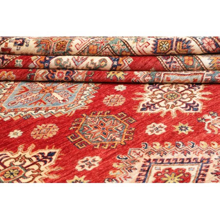Tappeto Kazak Fine Pakistan marrone grigio 297x410