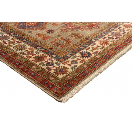 Tappeto Kazak Fine Pakistan arancione giallo 145x203