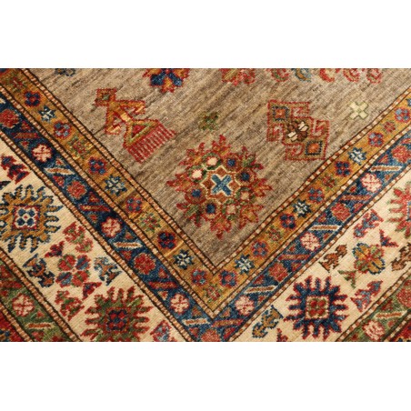 Tappeto Kazak Fine Pakistan arancione giallo 145x203