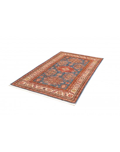 Tappeto Kazak Fine Pakistan marrone giallo 118x178
