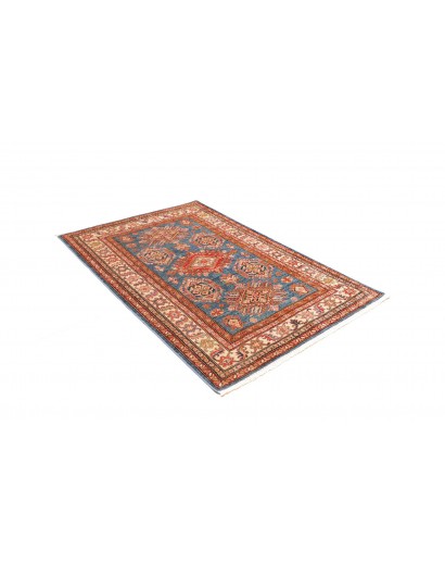Tappeto Kazak Fine Pakistan marrone giallo 118x178
